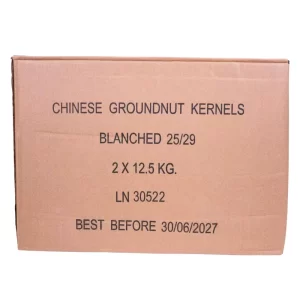 Grondnoten gepeld Shandong 25/29 geblancheerd