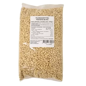 Pijnboompitten Cedar ca 950 pitten per 100g